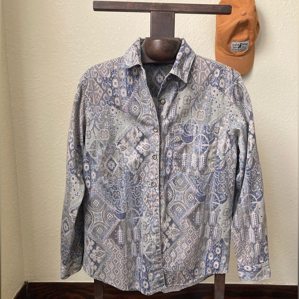 Willow bend brand vintage western style button up Made in the USA